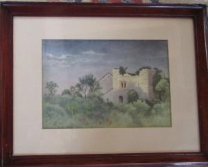 BROWNRIGG BELLASIS John 1806-1890,Castle ruins,John Taylors GB 2019-09-03
