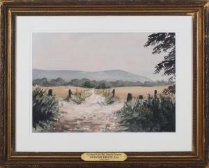 Bruce Duncan 1900,Footpath to the South Downs,Tooveys Auction GB 2022-06-08