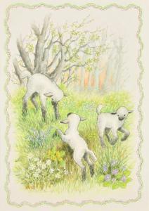 Bruce Ella,Three lambs,John Nicholson GB 2022-09-07