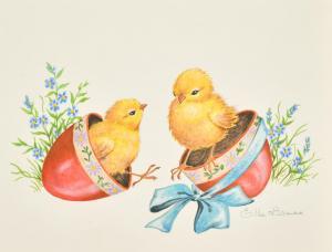 Bruce Ella,Two chicks, one egg,John Nicholson GB 2022-09-07
