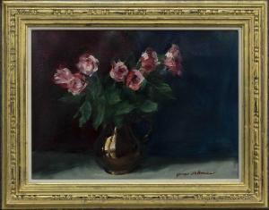 BRUCE George 1930,PINK ROSES IN LUSTRE,2002,McTear's GB 2021-09-12