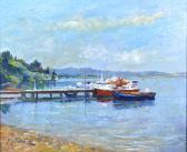 BRUCE Matt 1915-2000,A Corfu Shoreline,Jacobs & Hunt GB 2022-03-11