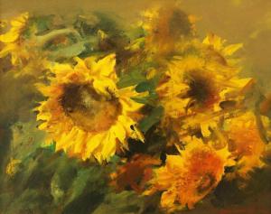 BRUDASCU Corneliu 1937,Sunflower,Artmark RO 2024-02-20