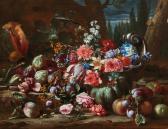 BRUEGHEL Abraham,Tulips, daffodils, roses and other flowers with va,Palais Dorotheum 2021-11-10