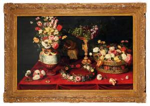 BRUEGHEL Ambrosius 1617-1675,Nature-morte aux fruits, fleurs et,AuctionArt - Rémy Le Fur & Associés 2022-11-29