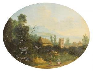 BRUEGHEL Jan I 1568-1625,A Pastoral Landscape,Hindman US 2014-05-16