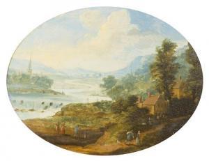 BRUEGHEL Jan I 1568-1625,A Pastoral Landscape,Hindman US 2014-05-16