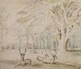 BRUEGHEL Jan I 1568-1625,The deer park of the Château of Mariemont,Christie's GB 2015-05-13
