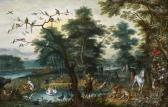 BRUEGHEL Jan II 1601-1678,Paradise scene with the Fall of Man,Palais Dorotheum AT 2013-04-17