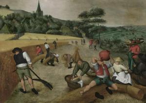 BRUEGHEL Pieter II 1564-1637,Summer: The Harvesters,Christie's GB 2024-01-31