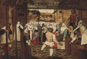 BRUEGHEL Pieter II 1564-1637,The Dance of the Catherinettes,Christie's GB 2004-12-10