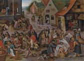 BRUEGHEL Pieter II 1564-1637,The Seven Acts of Mercy,Christie's GB 2012-07-03