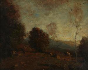 BRUESTLE George Matthew 1872-1939,Autumn landscape,,John Moran Auctioneers US 2024-04-10