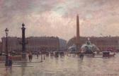 BRUGAIROLLES Victor 1869-1936,Place de la Concorde par temps de pluie,Christie's GB 2004-05-11