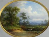 BRUGNER Colestin 1824-1887,LANDSCAPE,Potomack US 2016-02-06