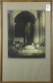 BRUGUIERE Francis Joseph 1879-1945,Altar Before Rotunda, Palace of Fine ,1915,Clars Auction Gallery 2015-09-20