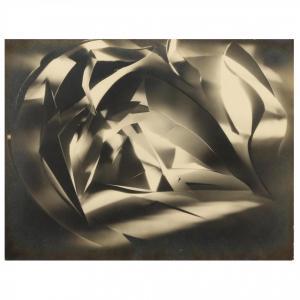 BRUGUIERE Francis Joseph 1879-1945,Cut Paper Abstraction,1927,Leland Little US 2022-06-11