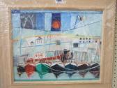 BRULL CARRERAS Pere 1943,Fishing Boats,Bellmans Fine Art Auctioneers GB 2007-02-21