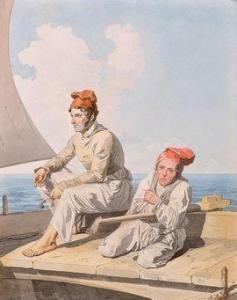 BRULOFF Alexander Pavlovich 1798-1877,Les deux marins.,De Maigret FR 2021-06-30