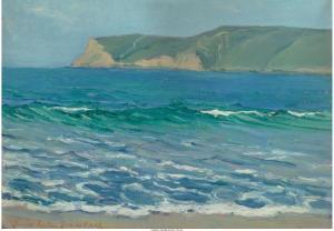 BRUMBACK Louise Upton 1872-1929,Seascape with distant headlands,Heritage US 2017-06-10