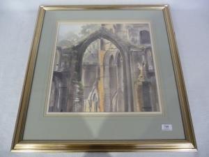 BRUMMELL SMITH Tony 1949,Fountains Abbey at Dusk,1985,Tennant's GB 2009-04-02