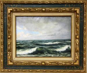 BRUN Albert 1800-1900,La vague,Le Calvez FR 2013-04-25