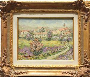 BRUNEAUX Alain 1900-1900,Flower Field,1995,Clars Auction Gallery US 2011-06-11