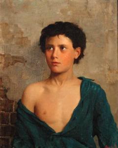 BRUNELLI A,A Venetian peasant boy,1876,Christie's GB 1999-10-07