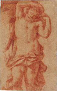 Brunelli Gabriello 1615-1682,Study for a Telamon,Sotheby's GB 2023-07-06