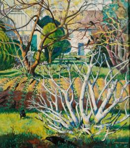 BRUNER HAINES Marie 1881-1979,Fig Tree in the Garden,Skinner US 2010-09-24