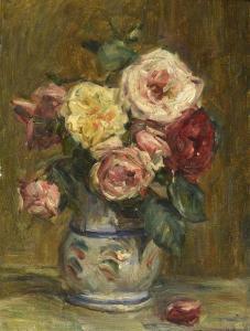 BRUNETTON Joseph Auguste 1863-1923,Fleurs.,Conan-Auclair FR 2020-06-04