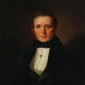 BRUNNICH Morten Thrane 1805-1861,Portrait of a gentleman,1839,Bruun Rasmussen DK 2015-06-29