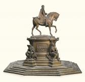 BRUNOW Ludwig 1843-1913,MODEL OF THE EQUESTRIAN MONUMENT OF FRIEDRICH FRAN,Sotheby's GB 2016-01-19
