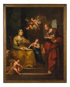 Brusco Paolo Gerolamo 1742-1820,L'educazione della Vergine,Wannenes Art Auctions IT 2020-06-25