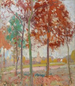 BRUSSELMANS Jean 1884-1953,Landscape,1910,De Vuyst BE 2024-03-02