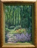 BRUYERE Paul 1900-1900,Garden Scene,20th century,Clars Auction Gallery US 2020-08-08