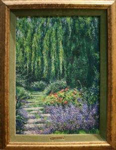 BRUYERE Paul 1900-1900,Garden Scene,Clars Auction Gallery US 2020-09-12