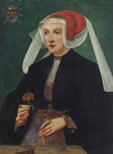 BRUYN Bartholomaeus II 1530-1606,Portrait of a lady,Christie's GB 2013-10-31