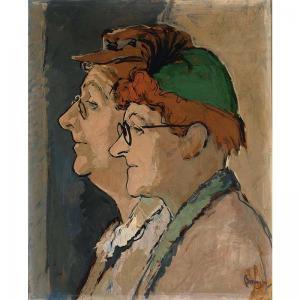 BRUYN Jacob 1906-1989,A PORTRAIT OF SNIP AND SNAP,Sotheby's GB 2007-03-14
