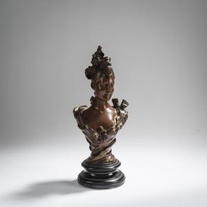 BRUYNEEL Victor 1800-1900,Female bust,1900,Quittenbaum DE 2023-05-24