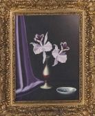 BRUYNESTEYN Nicolaas 1893-1950,Still life with orchids,Twents Veilinghuis NL 2019-04-05