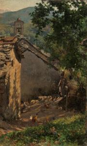 BRUZZI Stefano 1835-1911,Campagna piacentina,Finarte IT 2023-03-02