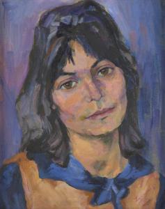 BRYANS Lyna 1909-2000,Portrait of Frederike,1964,Leonard Joel AU 2022-10-04