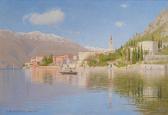 BRYANT BROWN T,View of Varenna on Lake Como,1900,Palais Dorotheum AT 2014-09-18