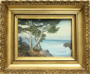 BRYANT,Coastal Seascape with Trees,Clars Auction Gallery US 2010-03-14