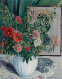 BRYANT Everett Lloyd 1864-1945,Hibiscus,William Doyle US 2021-09-28