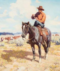 BRYANT HAROLD 1894-1950,Time for a Twirley,Scottsdale Art Auction US 2020-06-13