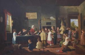 BRYANT Henry 1812-1890,The Schoolroom,Clevedon Salerooms GB 2022-03-10