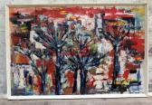 Bryant Jhon 1900,abstract trees,1964,Warren & Wignall GB 2017-12-13