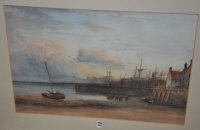 BRYDON Charles 1880-1901,East Coast Fishing harbour Scene, possib,1891,Shapes Auctioneers & Valuers 2011-05-21